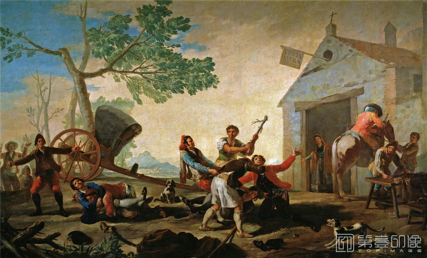 油画-弗朗西斯科·何塞·德·戈雅·卢西恩特斯 Francisco Goya作品集-130